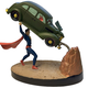 Illustration for article titled Supermans Action Comics Cover Perfectly Recreated As a Springy Statue